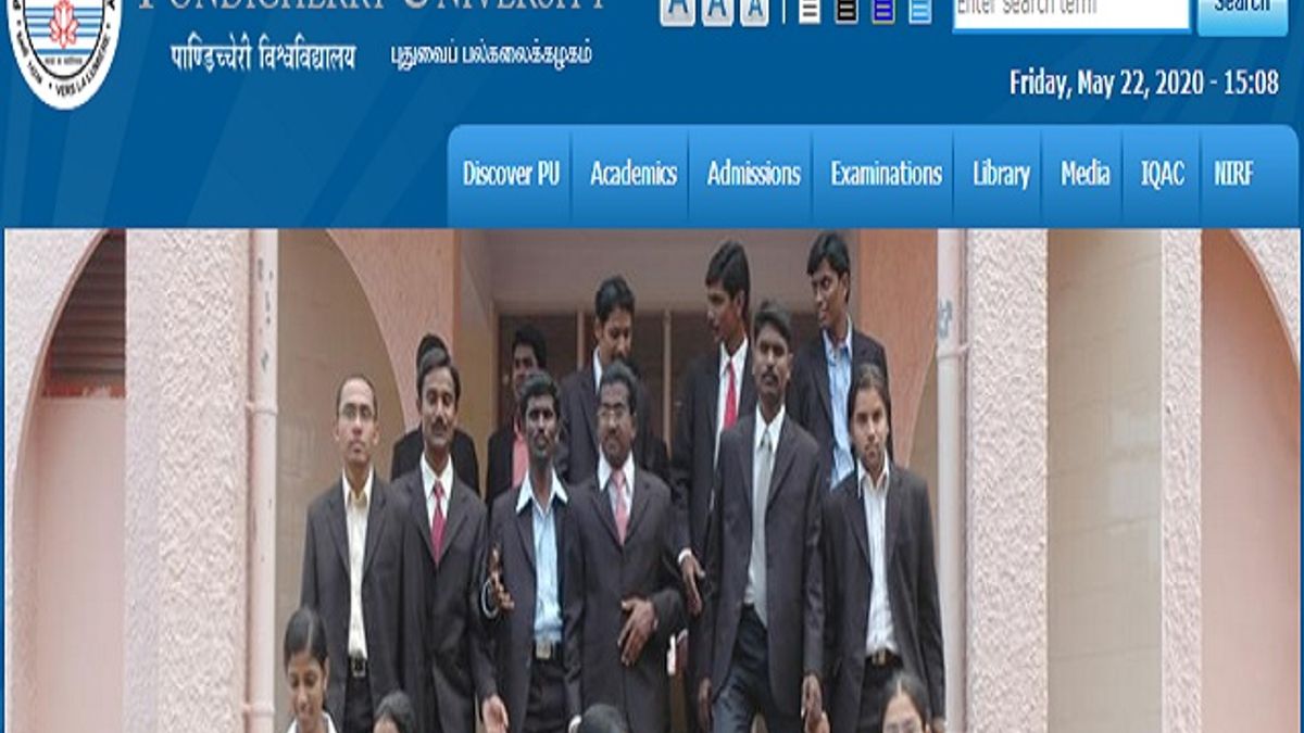 Pondicherry University Recruitment 2020
